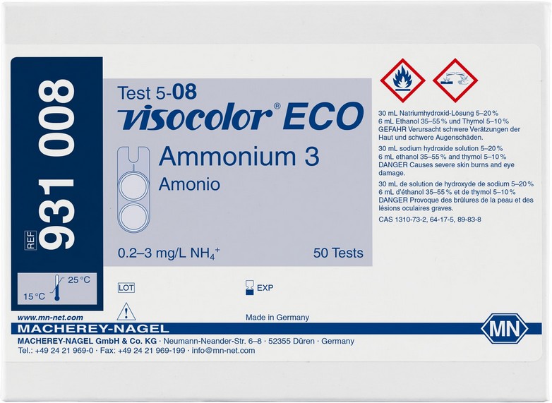 VISOCOLOR ECO Ammonium 3 Messbesteck
