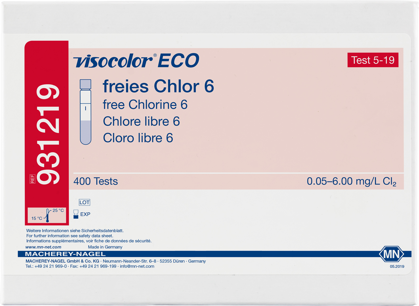 VISOCOLOR® ECO freies Chlor 6