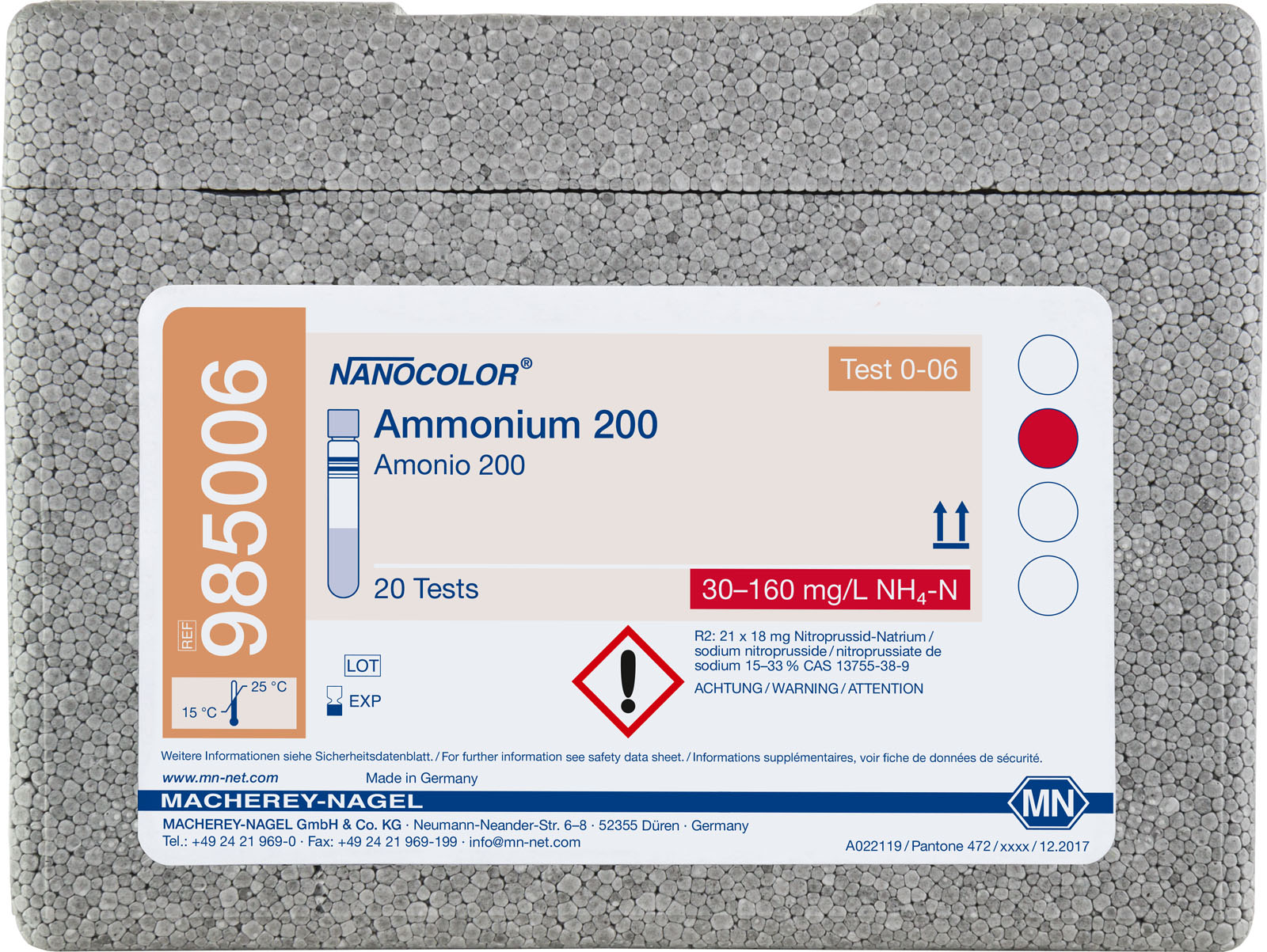 RUK NANOCOLOR- Ammonium 200