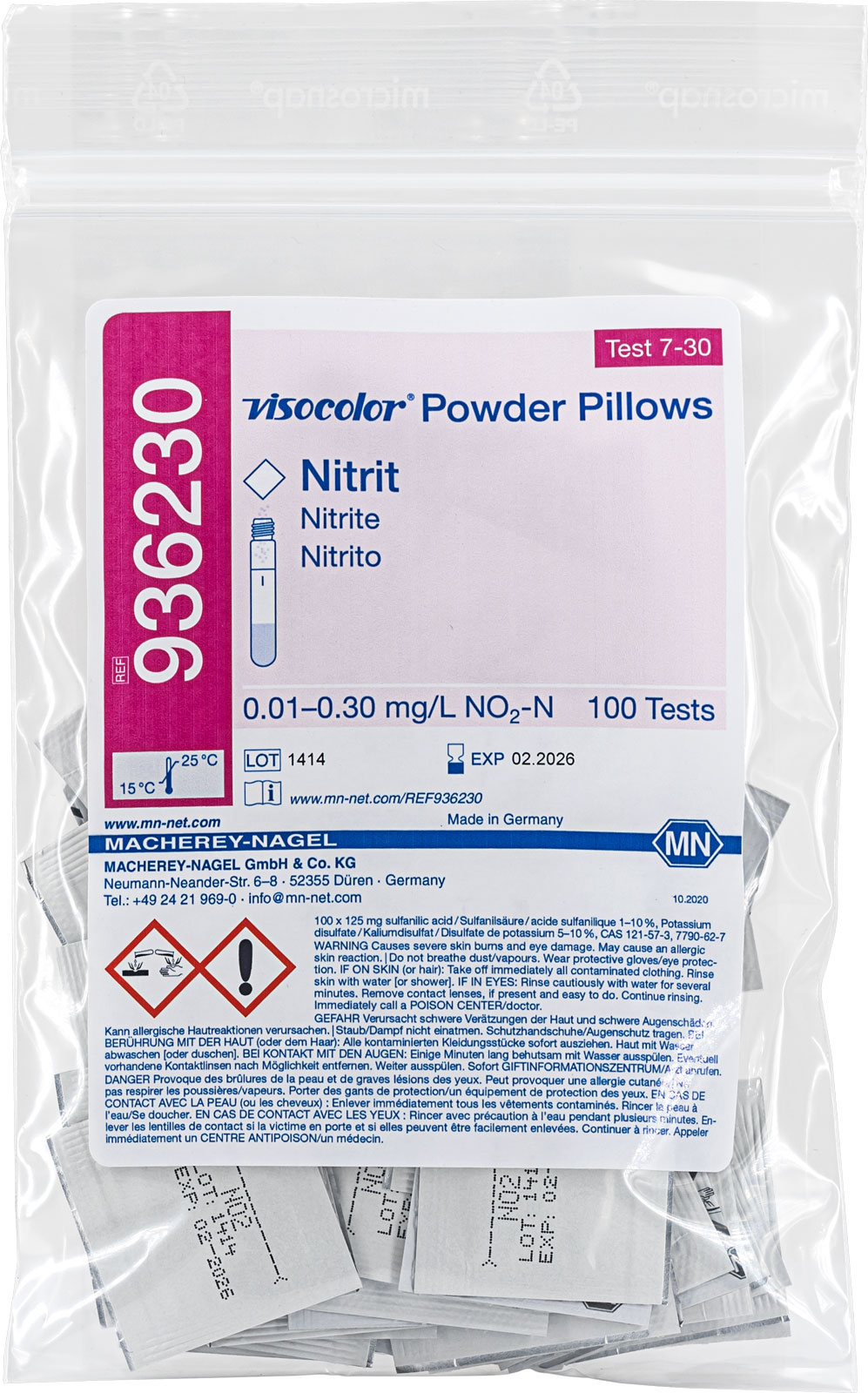 Powder Pillows Nitrit