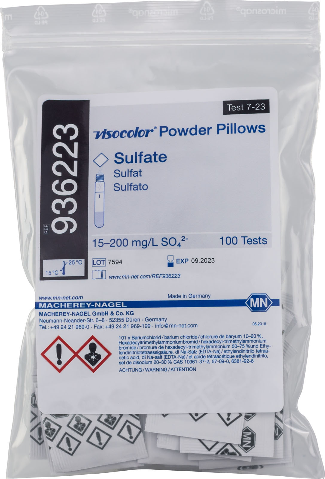Powder Pillows Sulfat