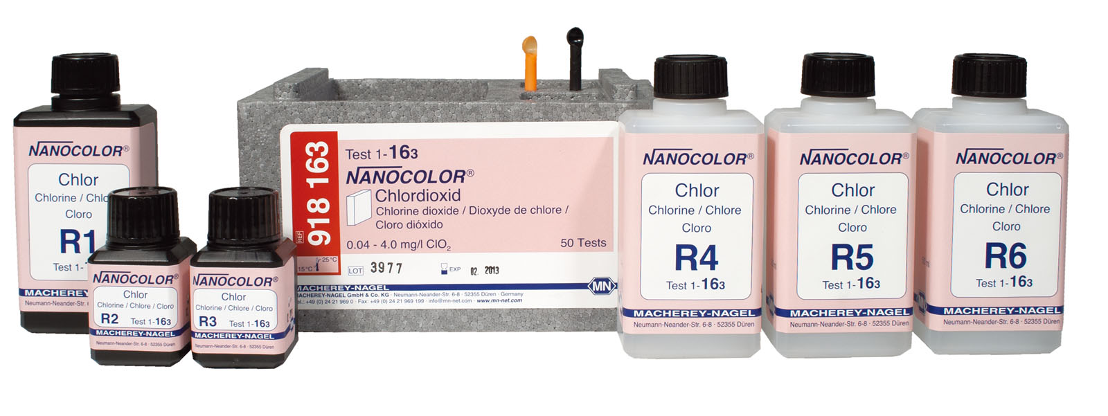 RECK NANOCOLOR Chlordioxid Test