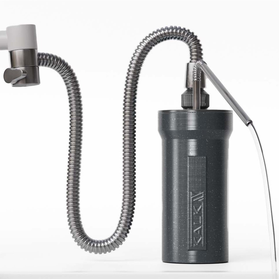 KalkX regenerierbarer Tischfilter Farbe: Slate Silver