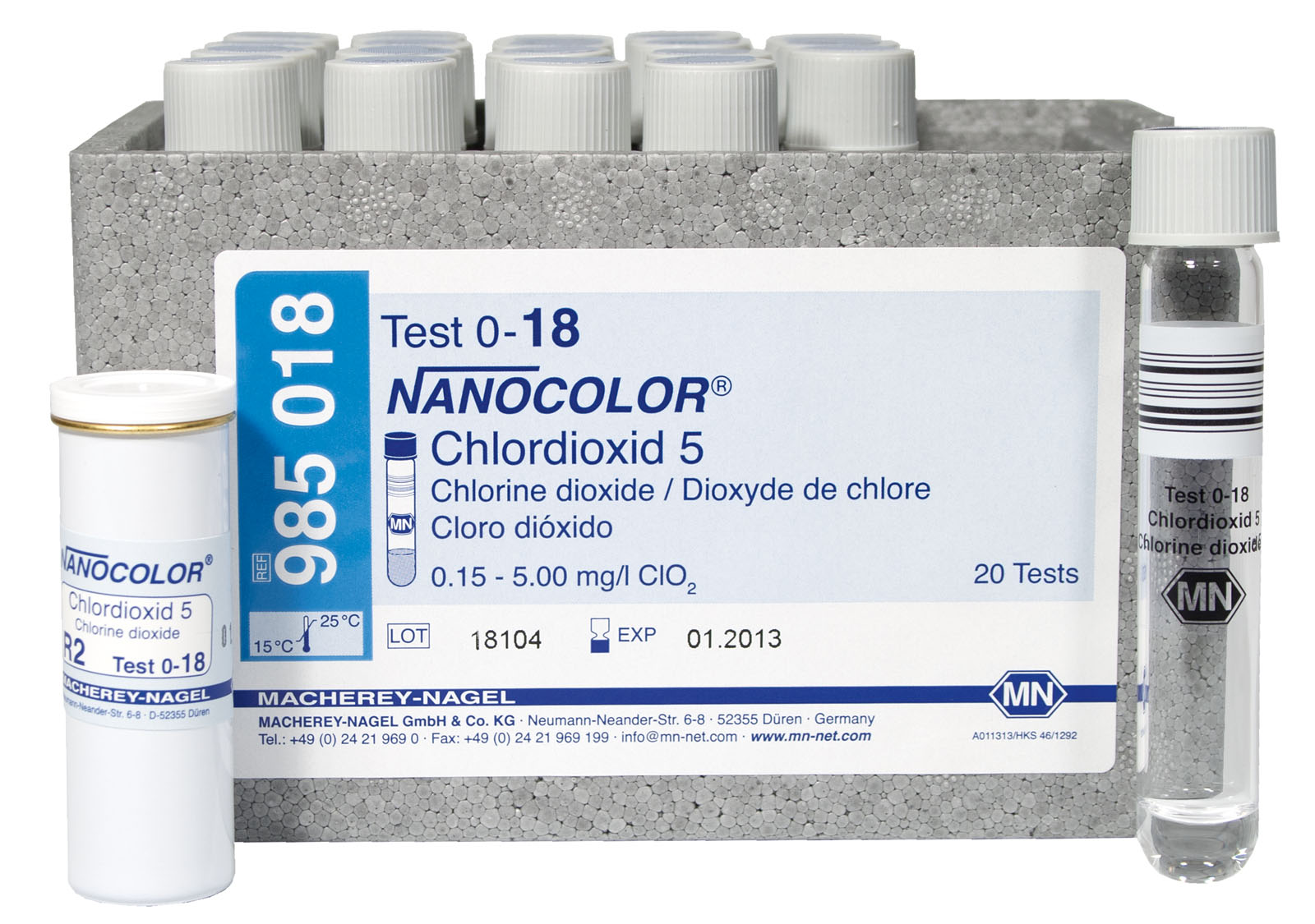RUK NANOCOLOR-  Chlordioxid 5 Test