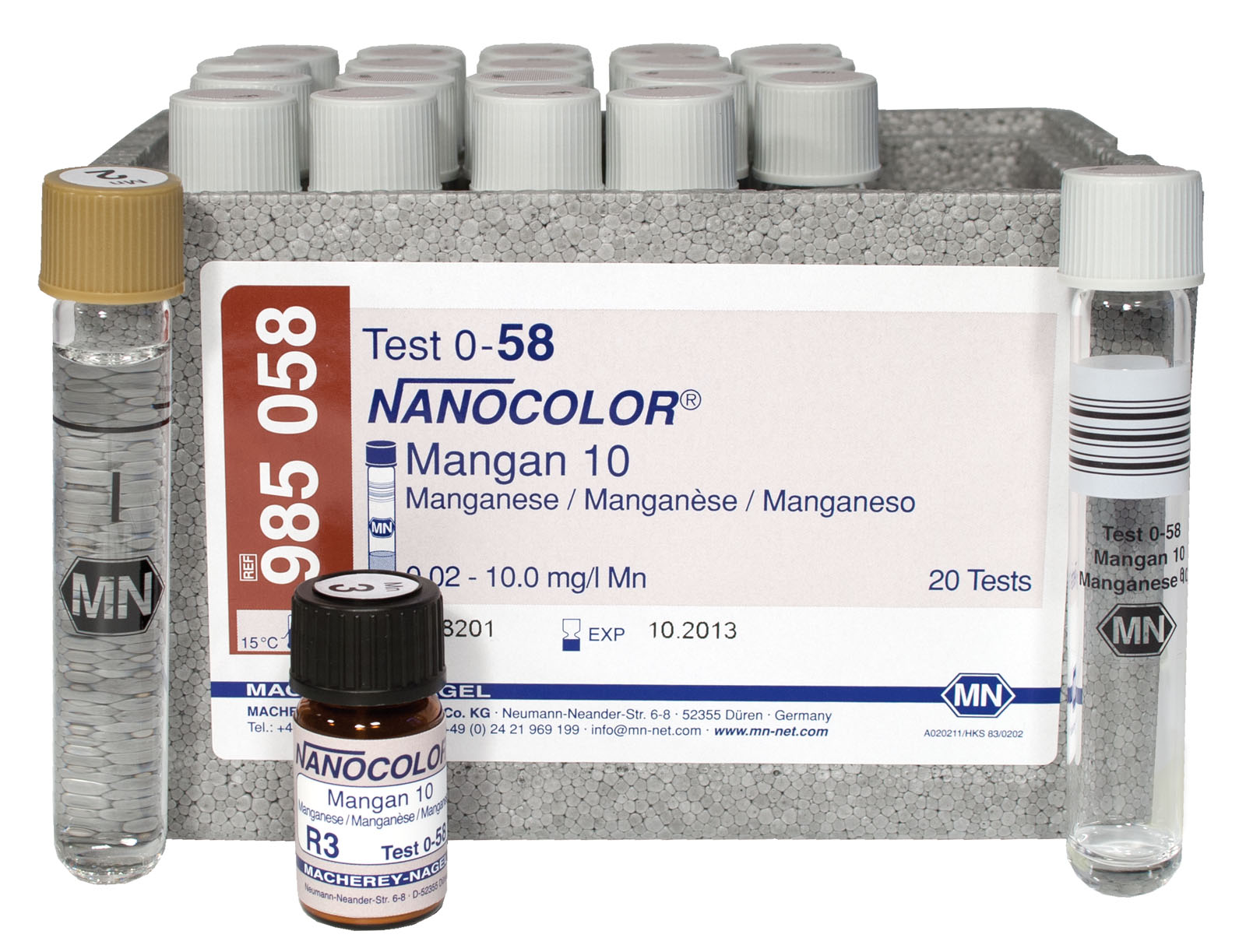 RUK NANOCOLOR-Mangan10 Test